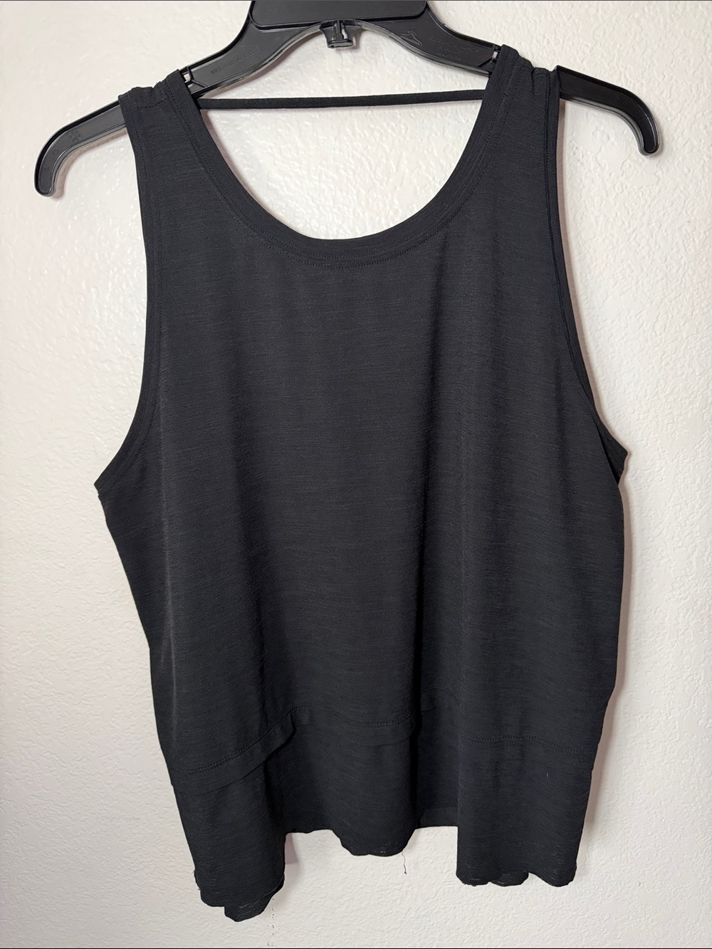 CALIA by Carrie Underwood Black Scoop Neck Tank Top Size Large